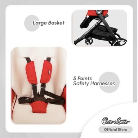 DISKON COCOLATTE Bristol Stroller READY STOCK