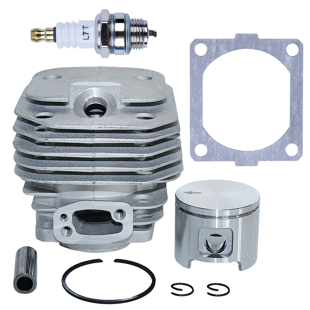 48mm Nikasil Cylinder Piston Kit For Husqvarna 61 268 272 Jonsered 630 625 Chainsaw Spark Plug Gaske