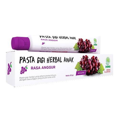 56h9- Pgh Siwak Sensitif Pasta Gigi Herbal Odol Anak Anggur Stoberi Hni Hpai