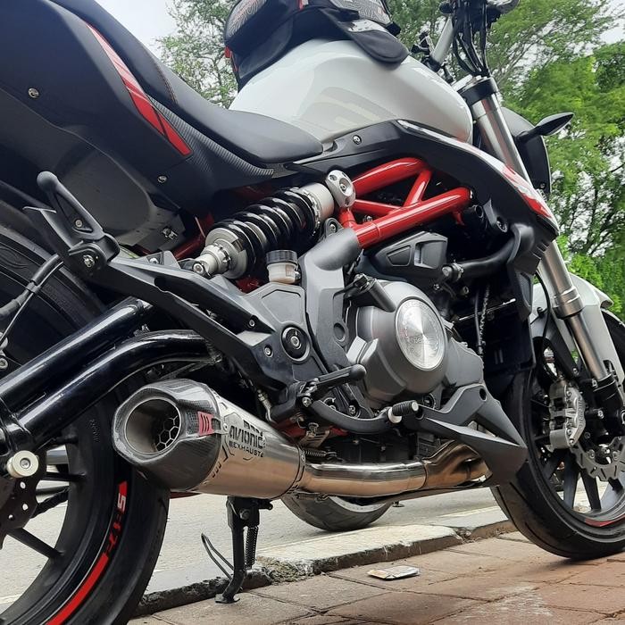 Avionic Exhaust Knalpot Underbelly Benelli tnt 249s Tnt 250 (Slip On)