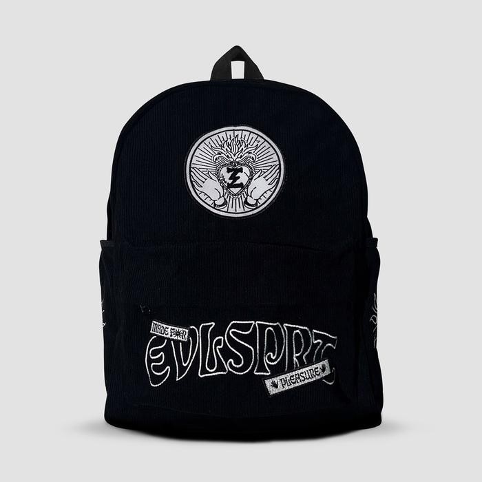 EVILSPIRIT TAS BACKPACK - CHIESA BLACK