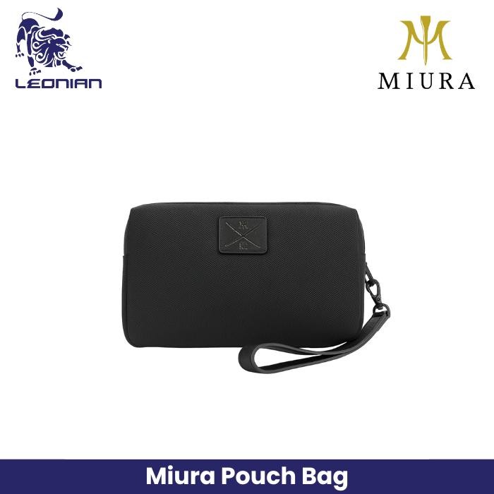 MIURA Premium Black Pouch Bag