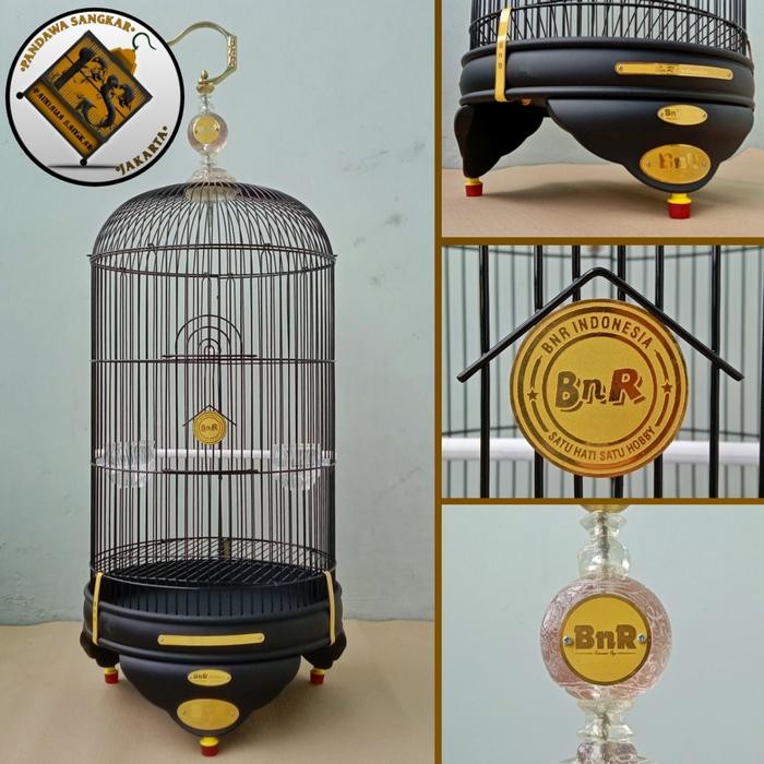 SIAPKIRIM SANGKAR/KANDANG LOVEBIRD BNR PVC BLACK DOFF READY STOCK