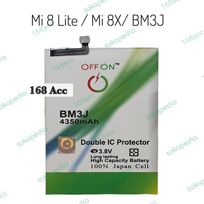 Baterai Batrai Double Power Offon Xiaomi BM3J BM 3J Mi 8 Lite / Mi 8X