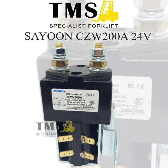 Contactor SAYOON CZW200A 24VDC 200A SW180 Not Albright Kontaktor
