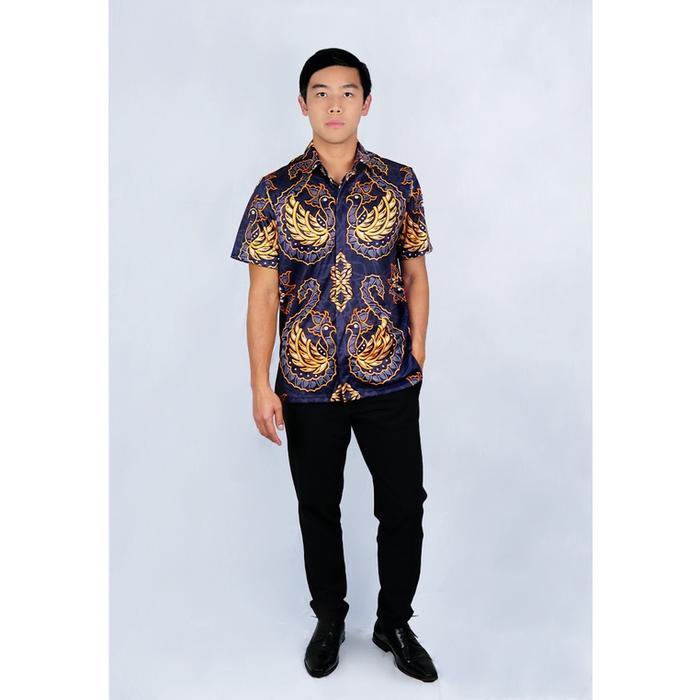 Trijee Sportswear Batik Jersey Men Balen - Purple