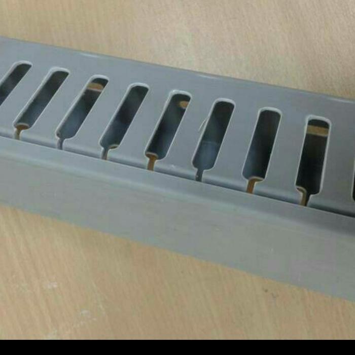 Kabel Duct Lobang Lubang 33X65 / Wiring Duct 33X65 Lubang Abu-Abu