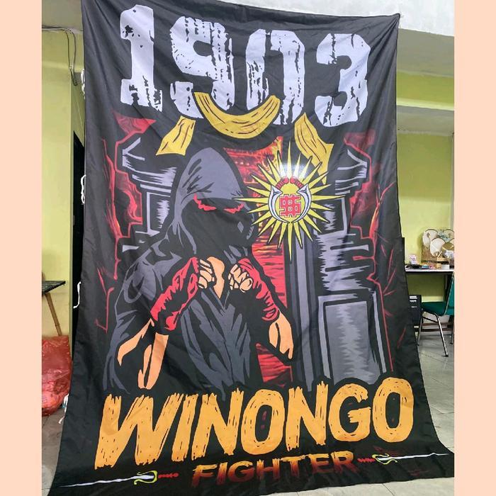 BENDERA STK 200x300cm + FREE STICKER, BENDERA PRINTING WINONGO MADIUN, GIANTFLAG WINONGO, BENDERA