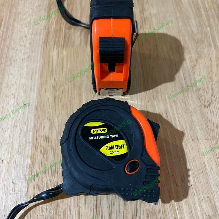 NEW Meteran karet 7.5 VPR / meteran murah / meteran tukang VPR