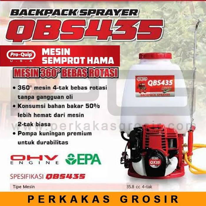 Backpack Sprayer QBS-435 PROQUIP Mesin Semprot Hama QBS435 PRO-QUIP
