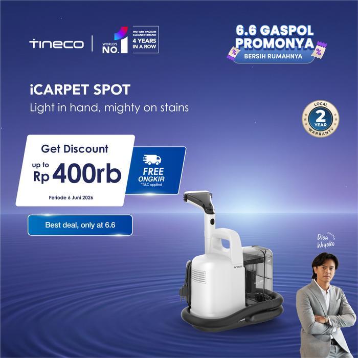 Tineco iCarpet Spot Carpet Cleaner Vakum Pembersih Karpet