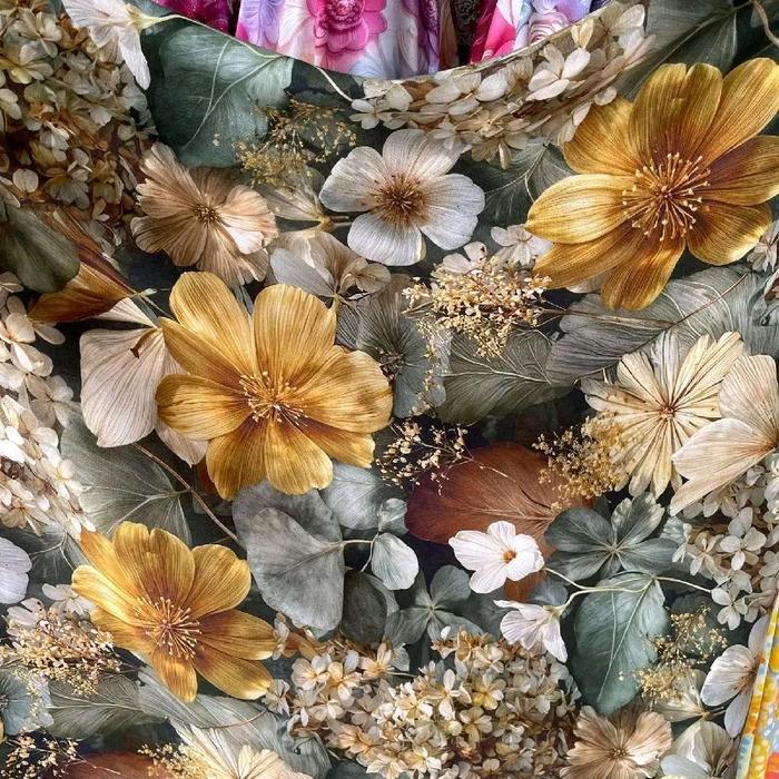 MURAH BAHAN KAIN Katun Rayon Motif Harga/0,5m Katun rayon premium Kain katun rayon motif Katun rayon