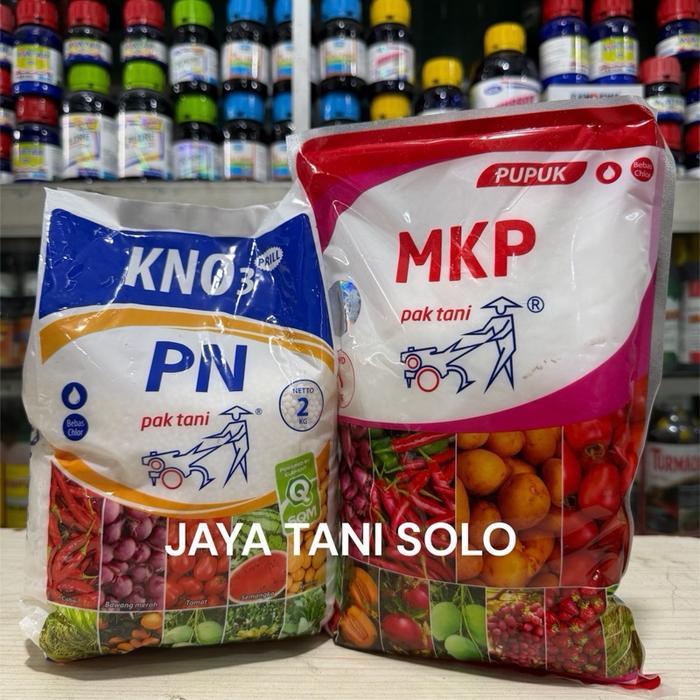Promo Paket MKP 1Kg + KNO3 Putih 2Kg - Pupuk Pembuahan Masa Generatif Terlaris
