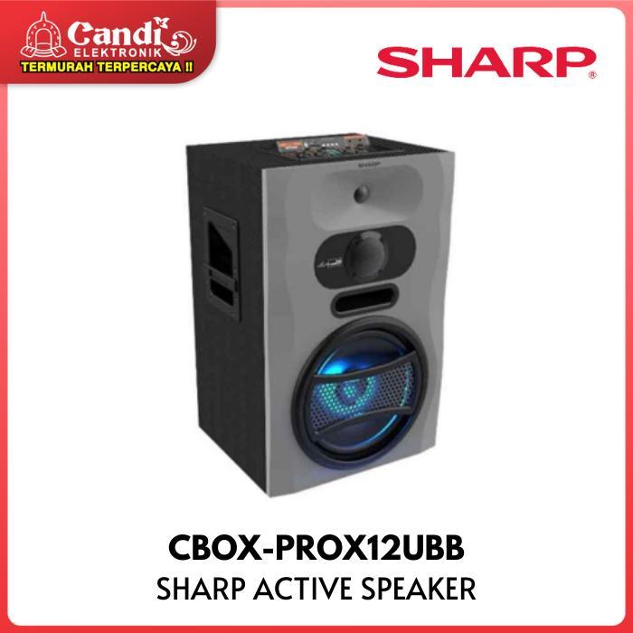 SHARP Active Speaker Woofer 12 Inch CBOX-PROX12UBB