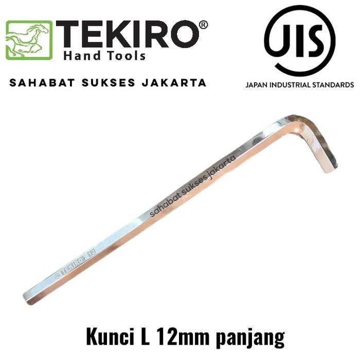 SALE  TEKIRO kunci L 12 mm long ( panjang ) ORIGINAL