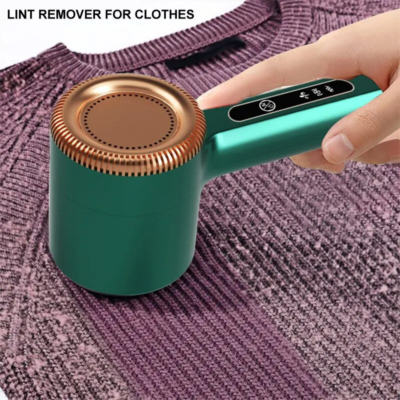 Portable USB Rechargeable Electric Lint Remover for Clothes Sweater Cardigan Hair Ball Fuzz Trimmer