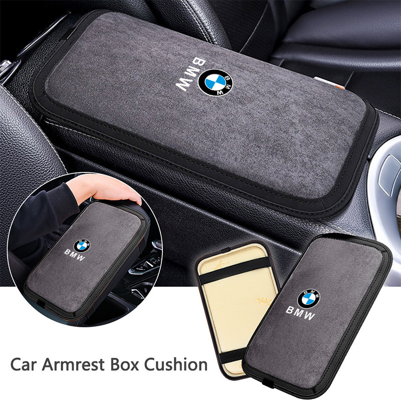 Car Armrest Box Pad Non-Slip Protection Mat for BMW 1 3 5 7 Serie X1 X3 X4 X5 F10 F15 F16 E39 F30 M3