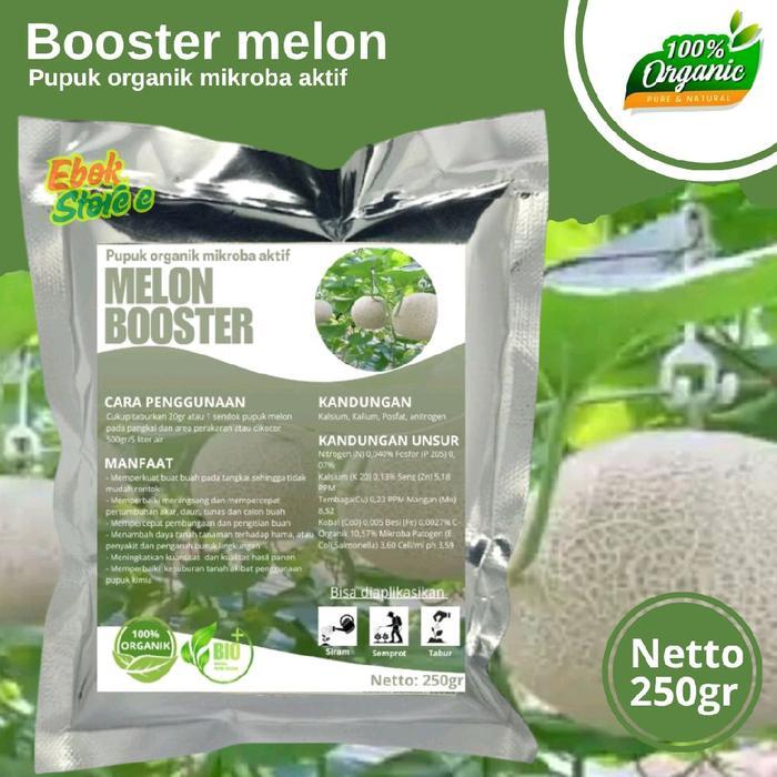 PUPUK ORGANIK BOOSTER MELON 250GR - MENINGKATKAN PERTUMBUHAN TANAMAN MELON DENGAN NUTRISI ALAMI