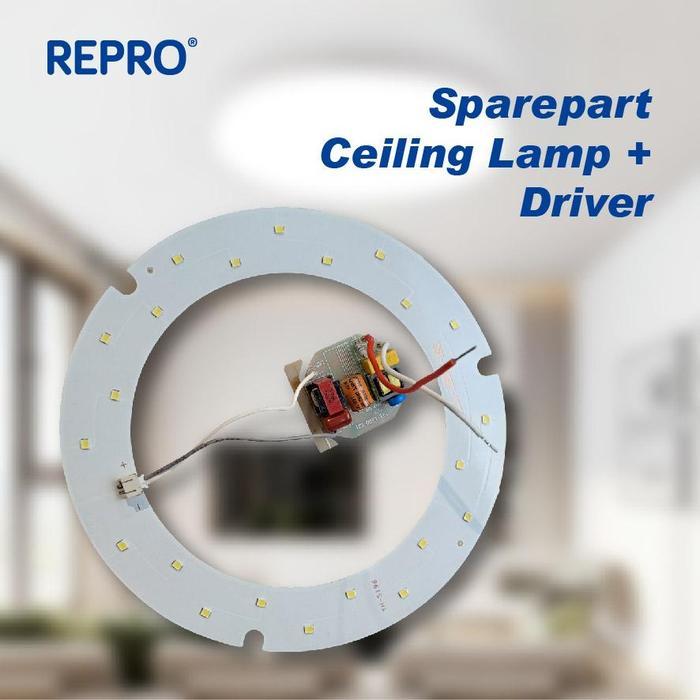 REPRO LED CEILING LAMP - SPAREPART ISI LAMPU CEILING - MATA LED LAMPU CEILING + DRIVER LAMPU CEILING