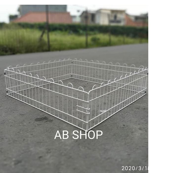 Kandang Pagar Lipat Kura Torto Sulcata Pardalis Aldabra Tortoise