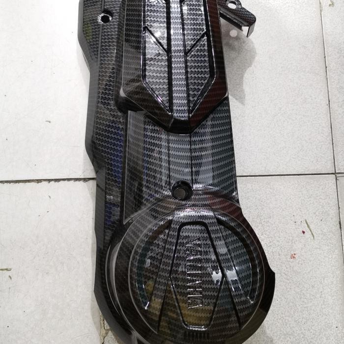 Cover Cvt Aerox Carbon Asli Nemo... Aerox 2021 Pnp