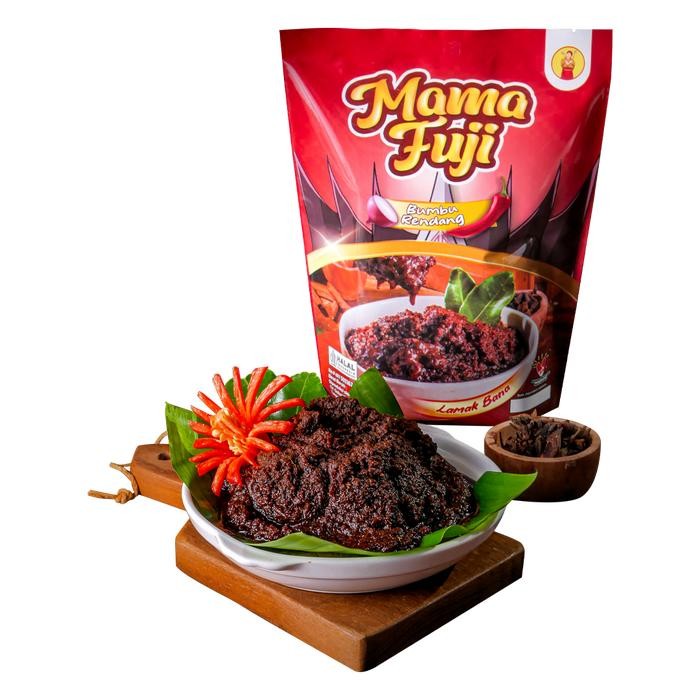 

Mamiseler45 - Mamafuji Bumbu Rendang Siap Makan 250Gr - Hanya Topping Tanpa Daging, Praktis & Halal