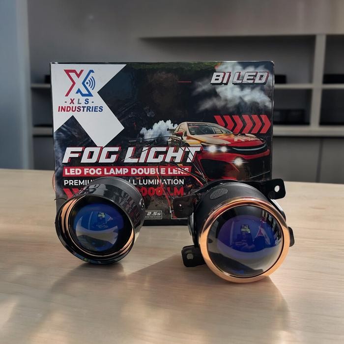 Biled Foglamp 3 Inchi 3 Warna Super Terang