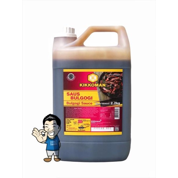 

Stok Baru Kikkoman Bulgogi Sauce- Saus Bulgogi Halal 2 L