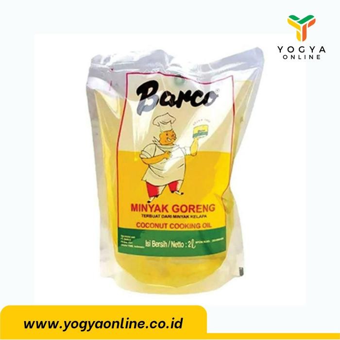 

Stok Baru Minyak Barco Pouch 2 Lt .