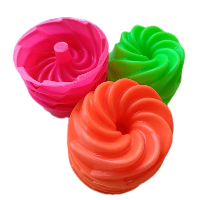 Cetakan Kue Putu ayu bolu kukus motif Twister Jumbo Plastik