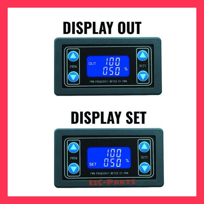 XY-PWM PULSE FREQUENCY DUTY CYCLE ADJUSTABLE MODULE PWM WITH CASE