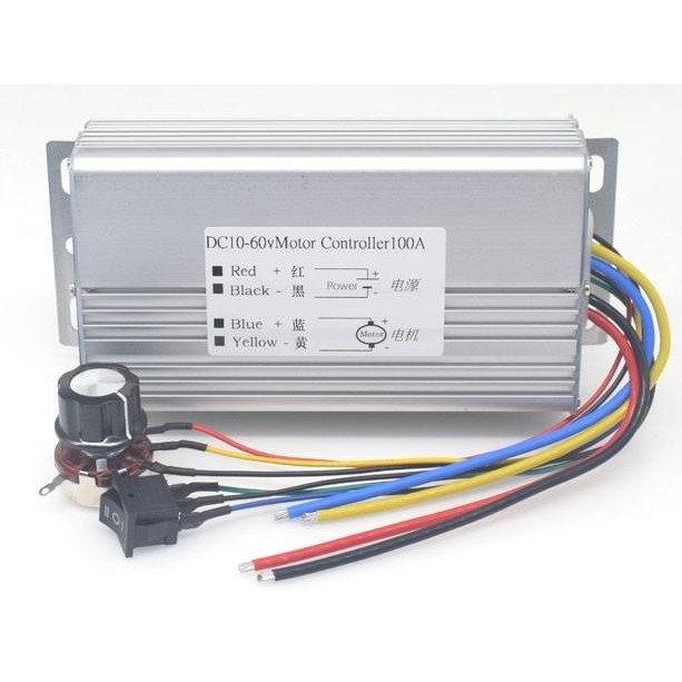 DIMMER DC 100A 12V24V36V48V CONTROLLER REVERSE SWITCH (8044)