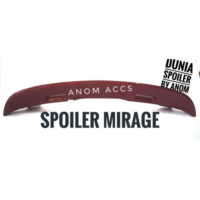 Spoiler Mitsubishi Mirage Without Lamp / Spoiler Mirage Tanpa Lampu
