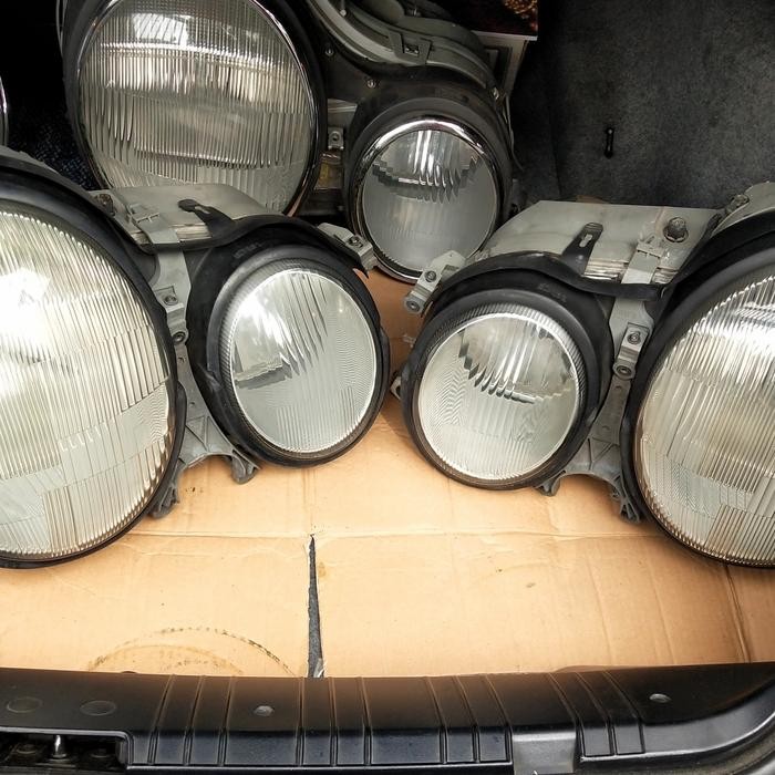 headlamp mercedes W210 facelift