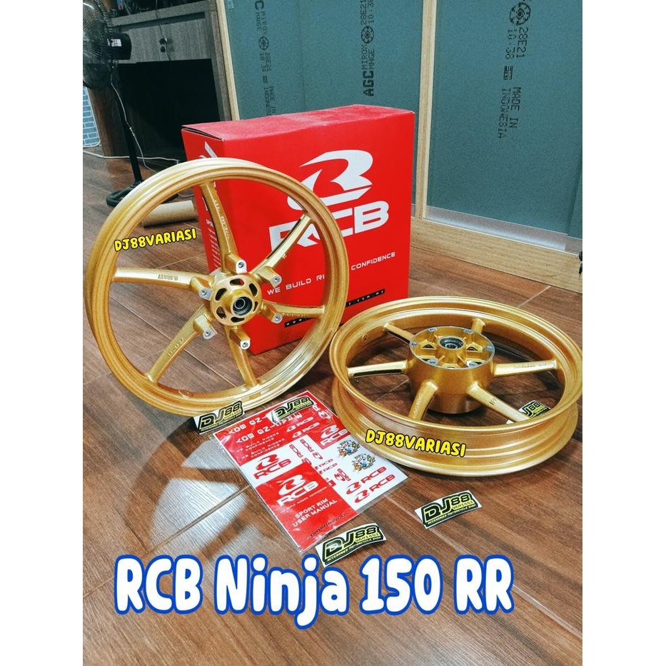 Velg RCB ninja 150 RR velg racing boy ninja150rr 215 depan 300 belakan