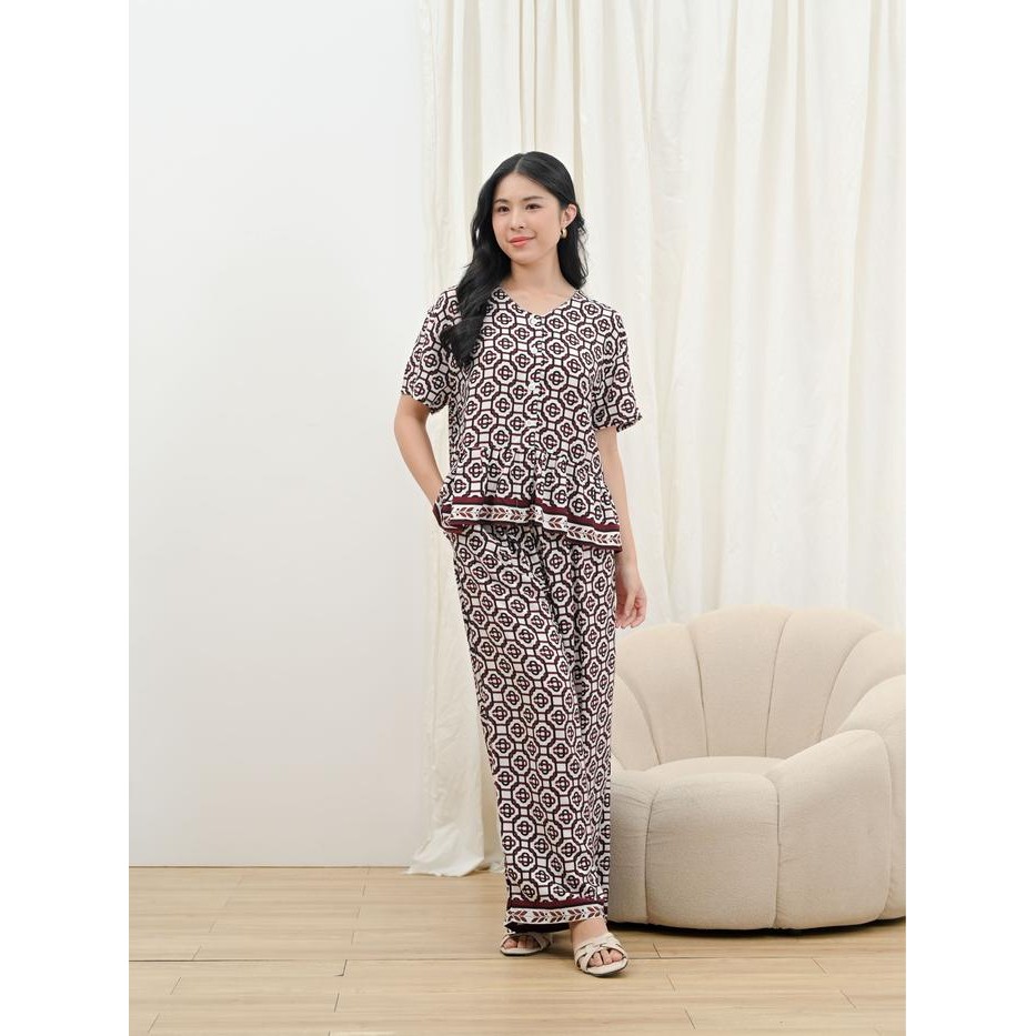 DISKON FOREVER SWEET One Set Rayon Zendaya Setelan Wanita READY STOCK