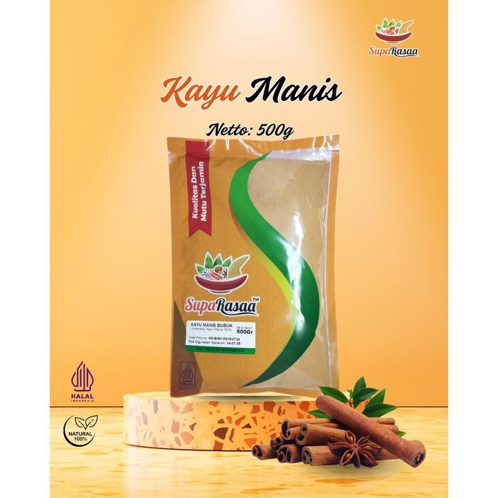 

SIAPKIRIM Kayu Manis Bubuk SupaRasaa 500gr READY STOCK