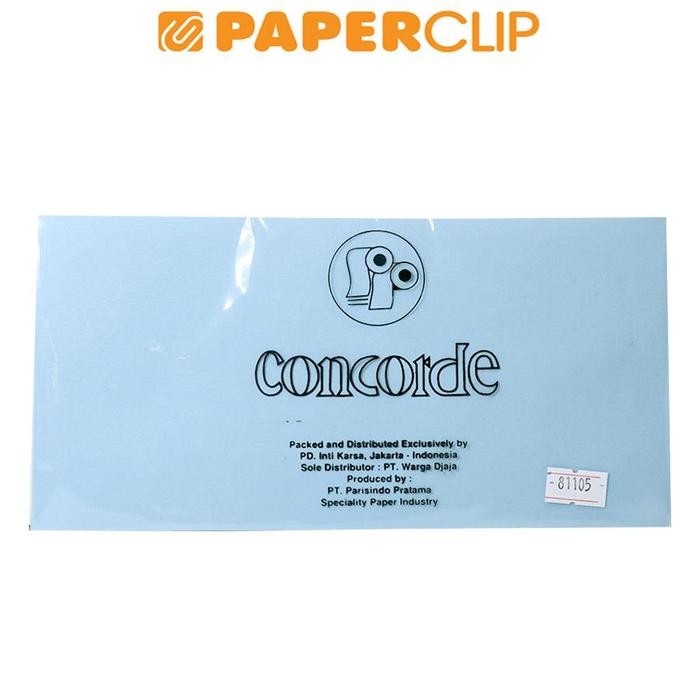 

Pilihan- Amplop Concorde Dl 81105 90Gr Isi 12