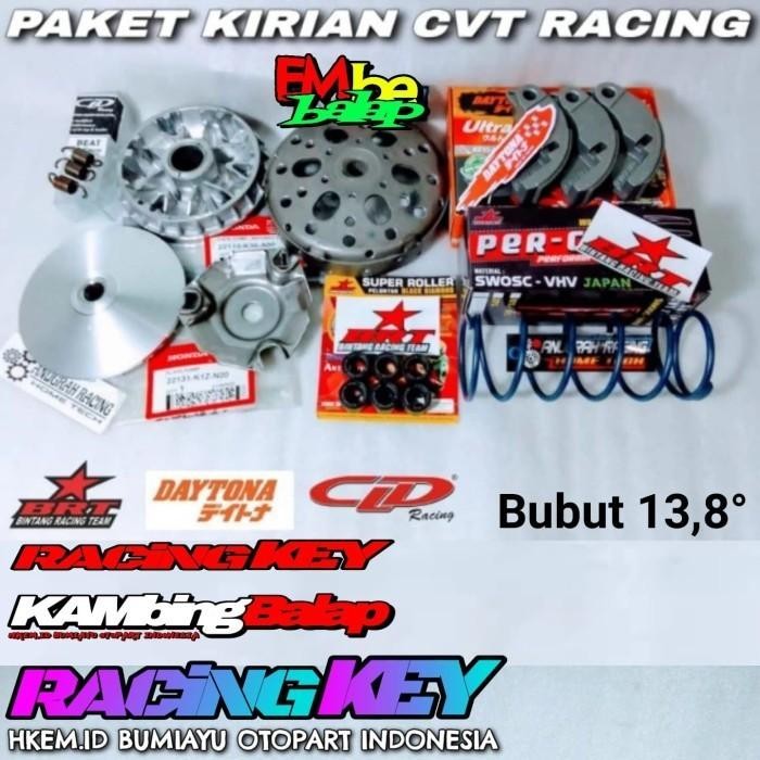 Langsung diproses PAKET FULL UPGRADE CVT KIRIAN BRT PCX 150 CBU LOKAL PCX 125 ADV 150 K97 PULLEY SET
