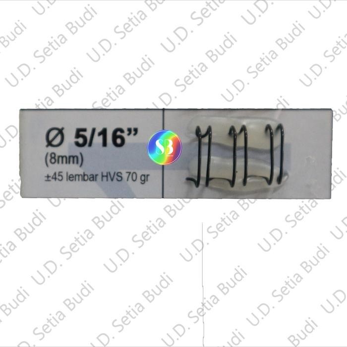 

SPIRAL KAWAT TOPAS 5/16" ( 3:1, F4 ) 1 KOTAK ( 100 BATANG )