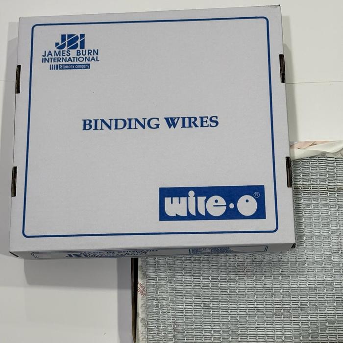 

KAWAT SPIRAL 1/4" - (3:1, F4) 250 BATANG UKURAN FOLIO - WIRE BIND