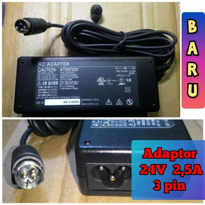 

ADAPTOR PRINTER KASIR 24V 2,5A