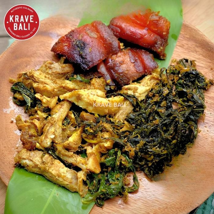 

ASLI KRAVE BALI Bigul Babi Guling Sam Sam Merekak 260 Gram - Makanan Khas Bali Asli READY STOCK