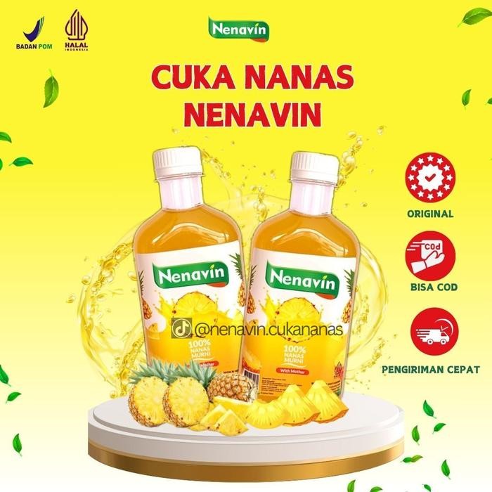 

DISKON Nenavin Cuka Nanas Segar Lebih Hemat 2 Botol READY STOCK