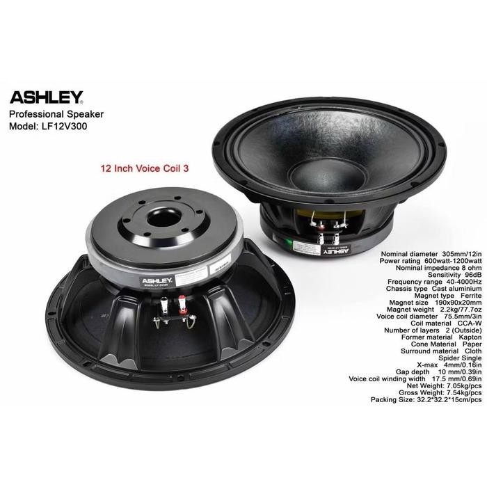 Speaker Ashley Lf12V300 Lf12V300 Lf12 V300 Lf 12 V300 12In
