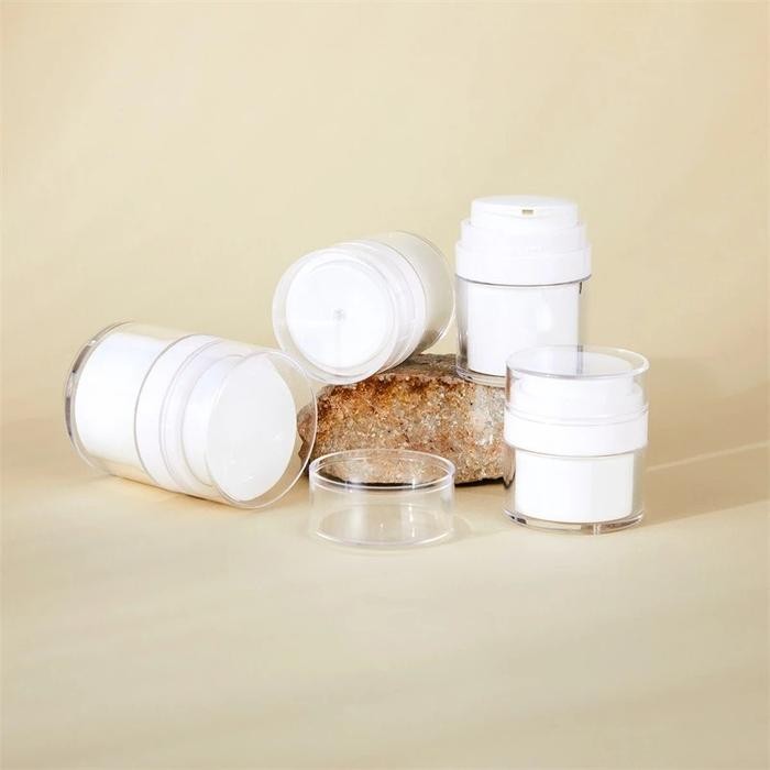 Pot Jar Airless Pot Jar Vakum Pot Jar Pump Airless / POT CREAM Airless Jar Pot / Botol Pump Vacuum -
