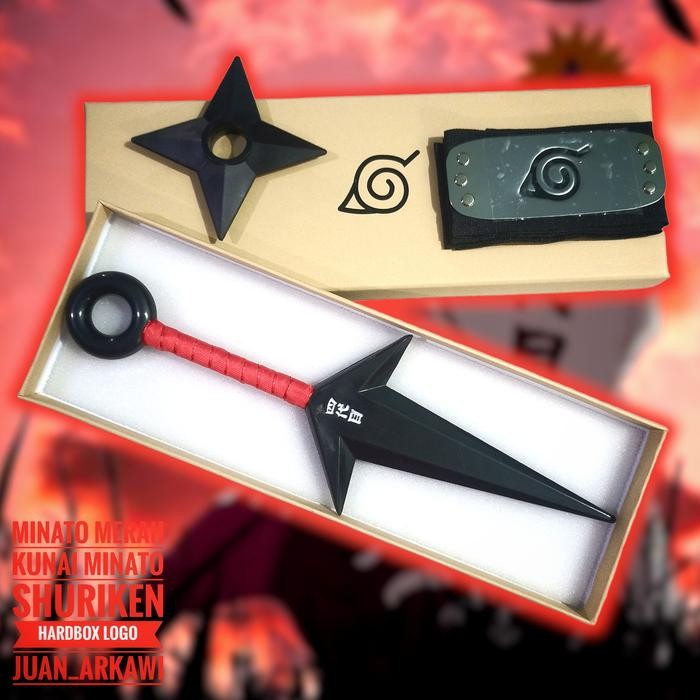 Paket Kunai Plastik Cosplay Minato Namikaze Naruto