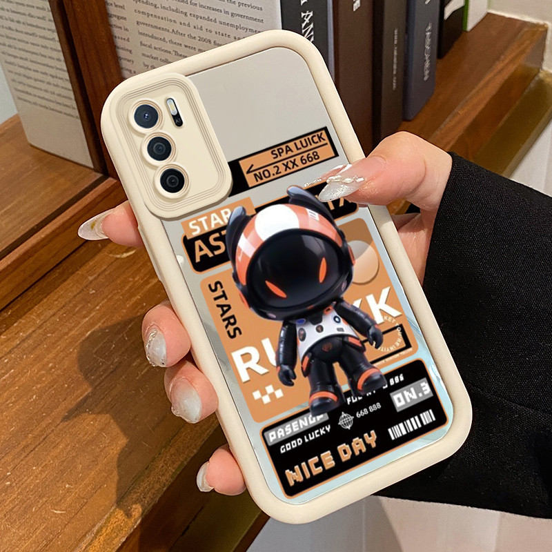 Casing Hp OPPO A16 OPPO A16s OPPO A54s Case Softcase Kesing anak laki-laki tampan Cermin Cesing Cant