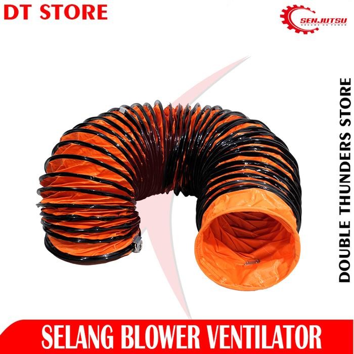 Senjutsu Selang Blower Ventilator 18"X10Mtr Flexible Duct Hose 18Inch X 10Meter HotR01925A