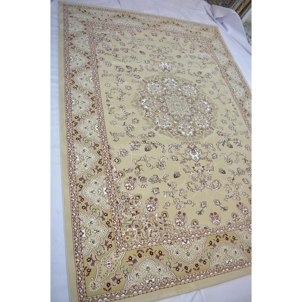 Karpet Lantai Jumbo Permadani Klasik Tebal Mewah Turki Majesty A095A 300X400
